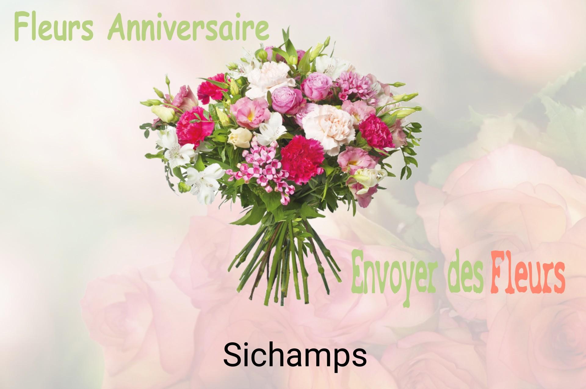 Bouquet de fleurs d’anniversaire livré à Sichamps